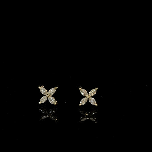 Mini Flutter Stud Earrings