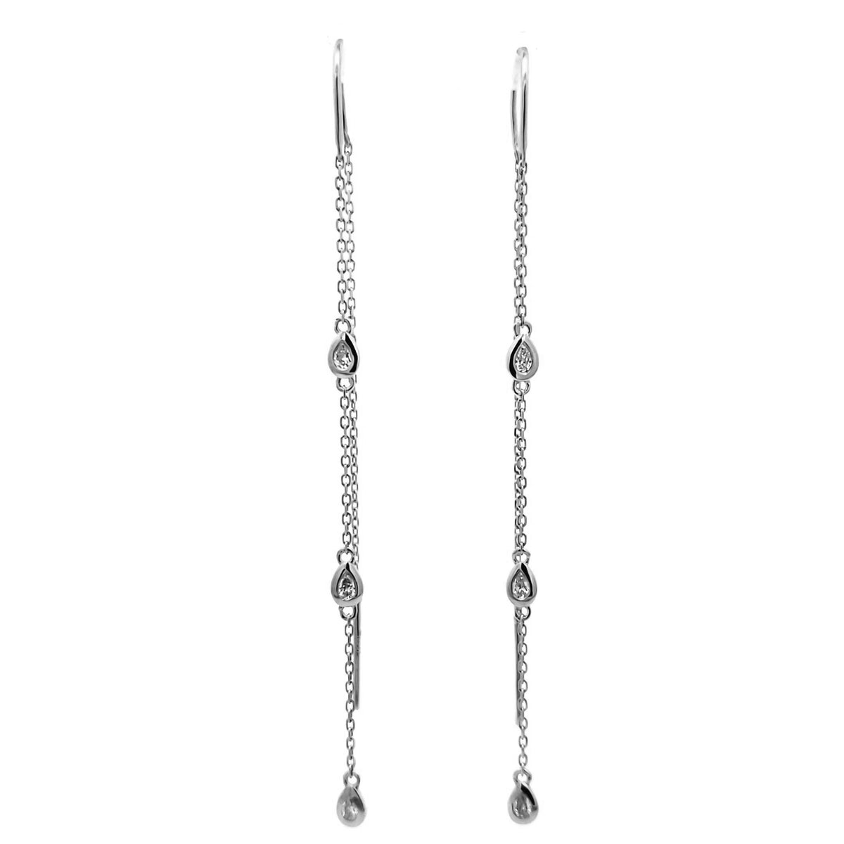 Diamond Threader Earrings