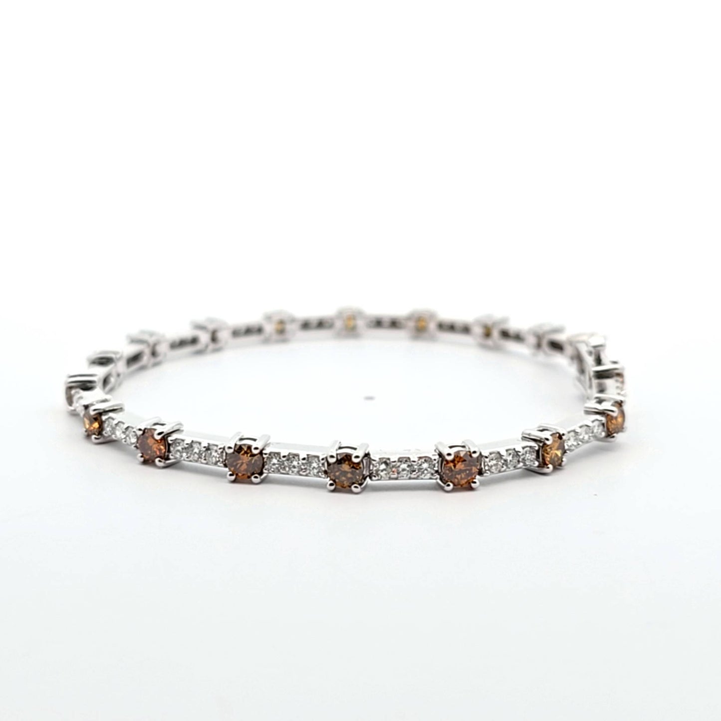 Rainbow Diamond Bracelet 18K