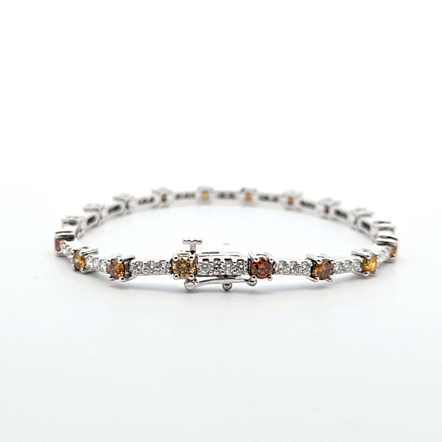 Rainbow Diamond Bracelet 18K
