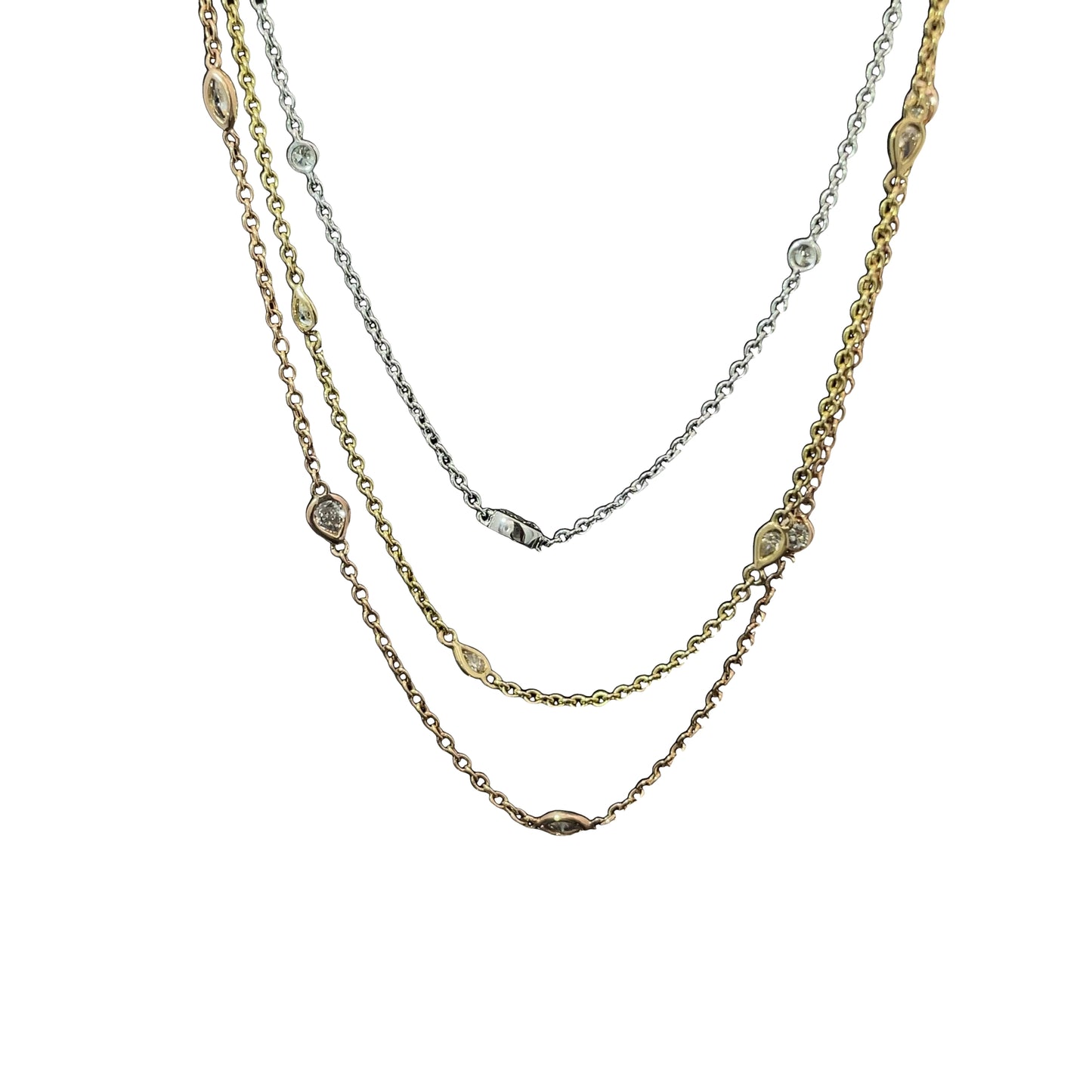 Diamonds by the Yard Necklace
