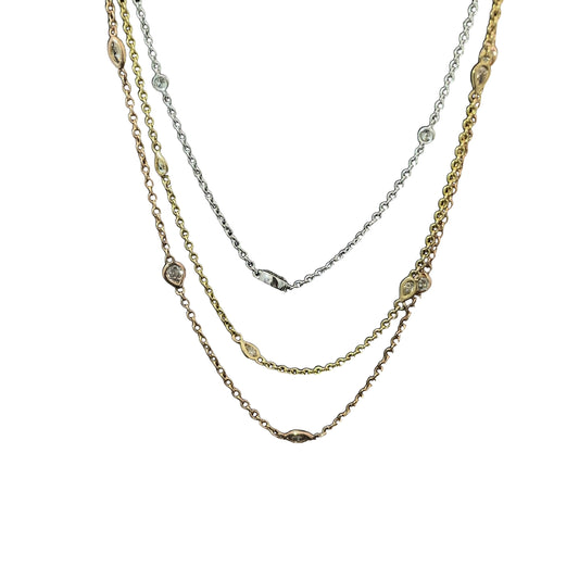 Diamonds by the Yard Necklace