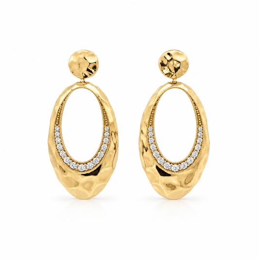 Cinderella's Glass Slipper Earrings