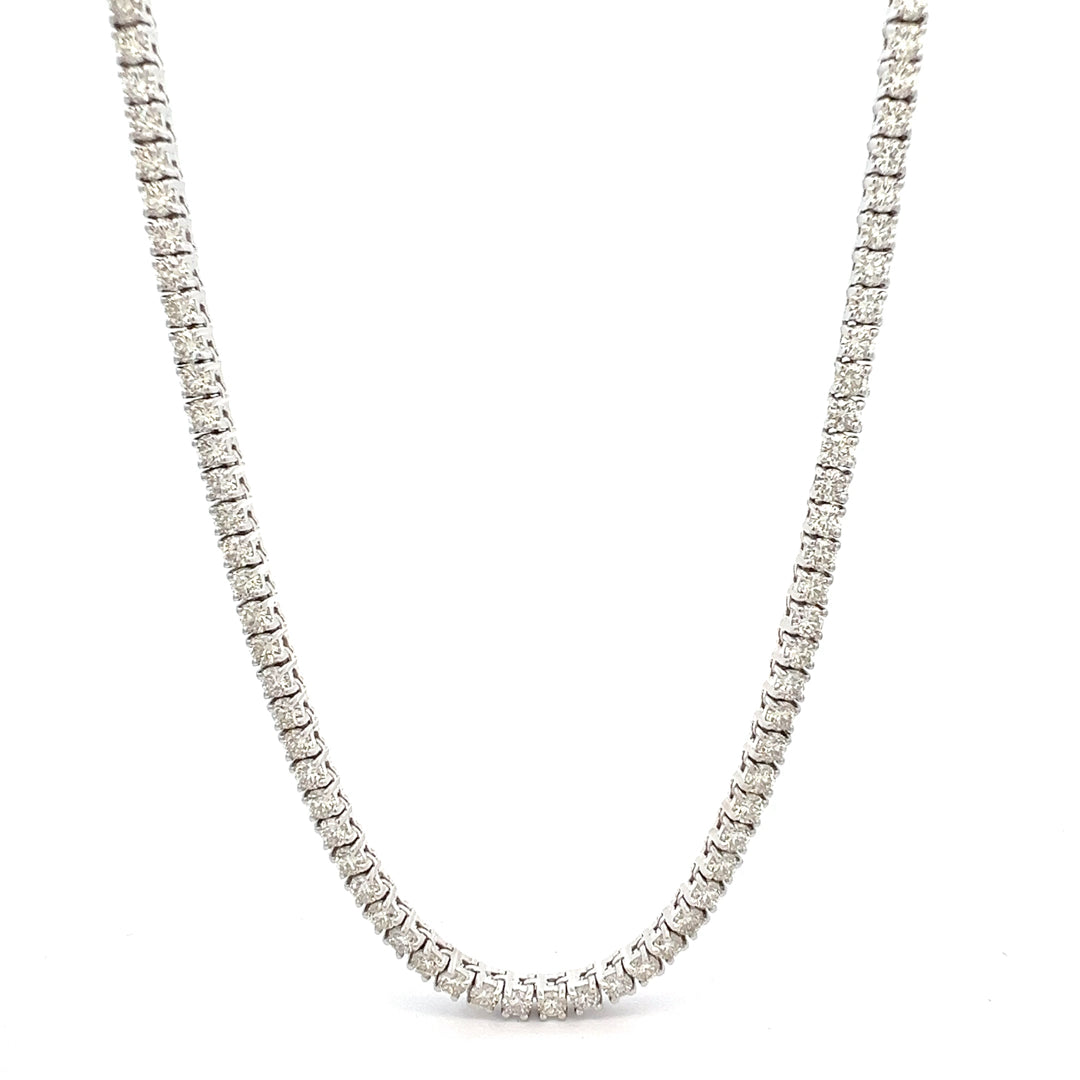 Classic Tennis Necklace 17"