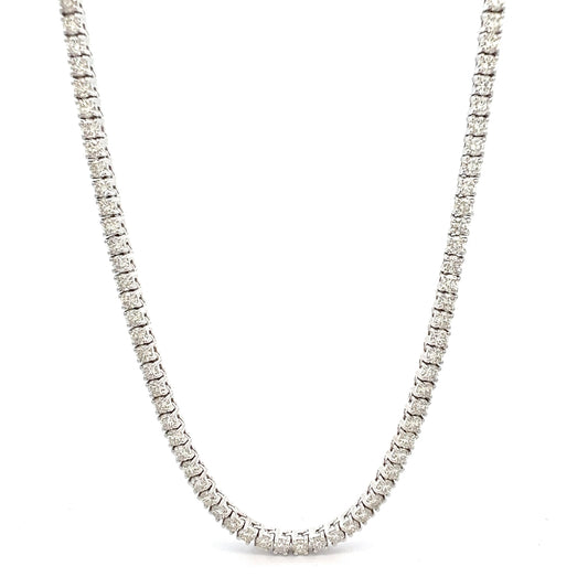 Classic Tennis Necklace 17"