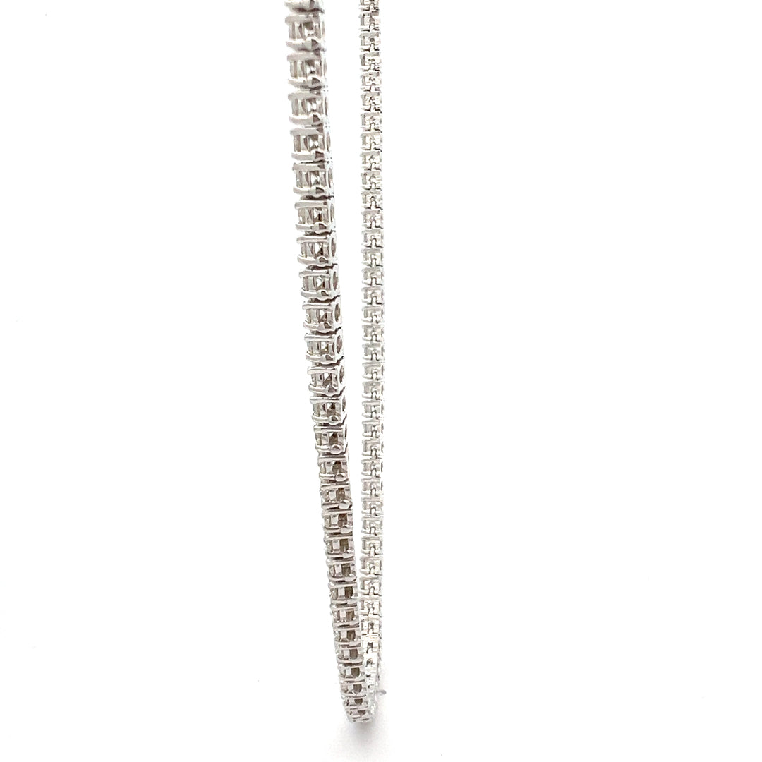 Classic Tennis Necklace 17"