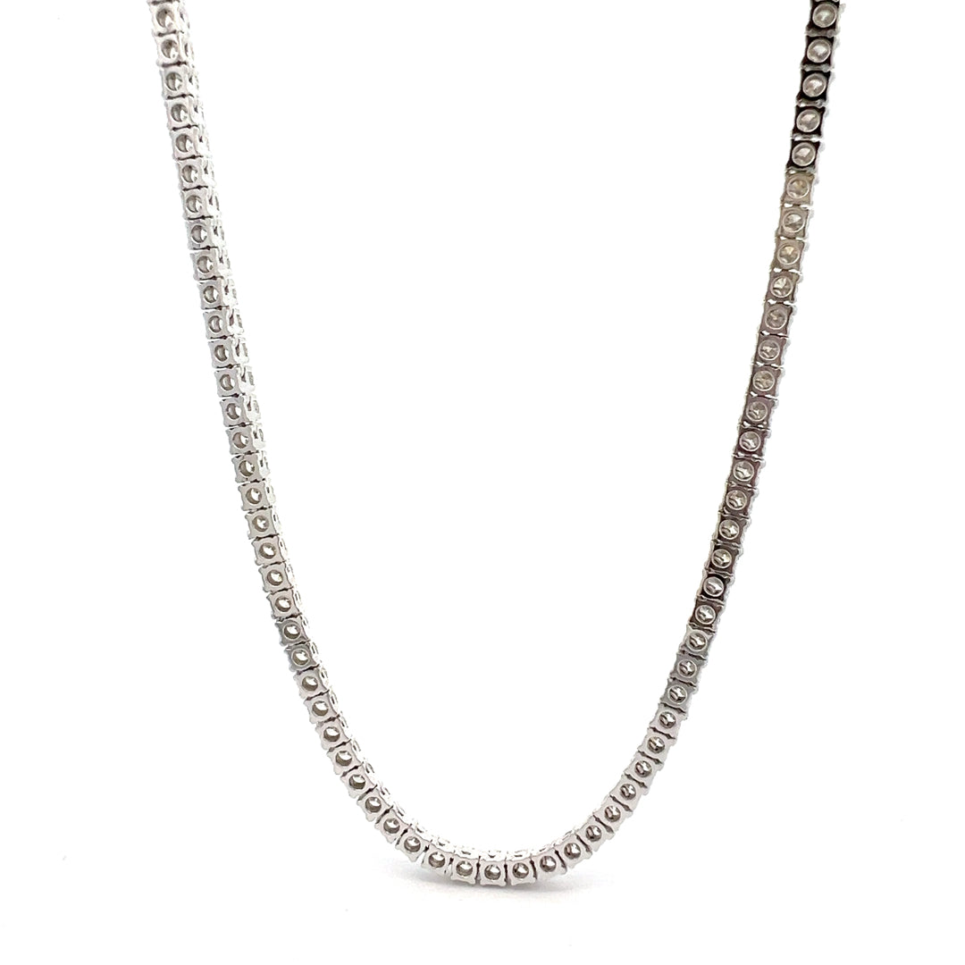 Classic Tennis Necklace 17"