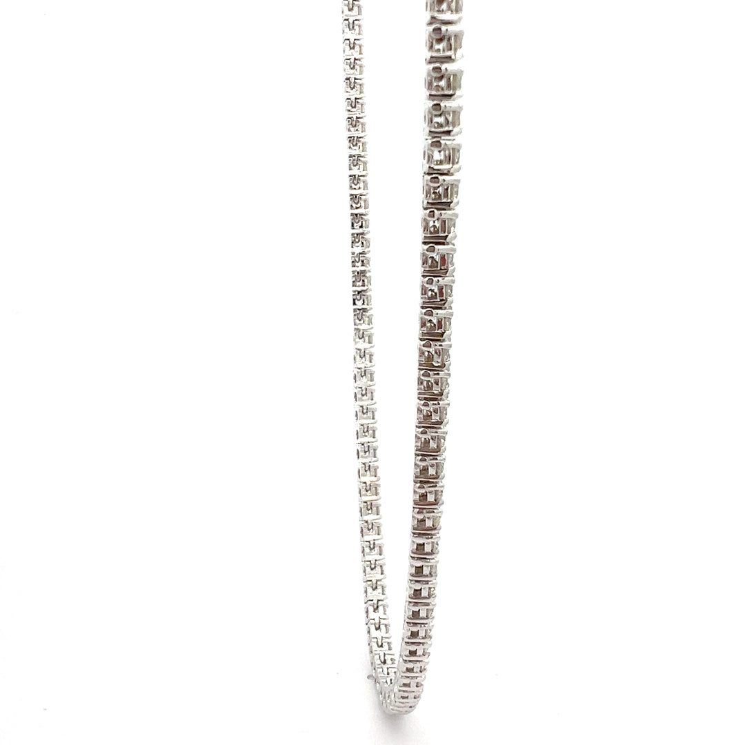 Classic Tennis Necklace 17"