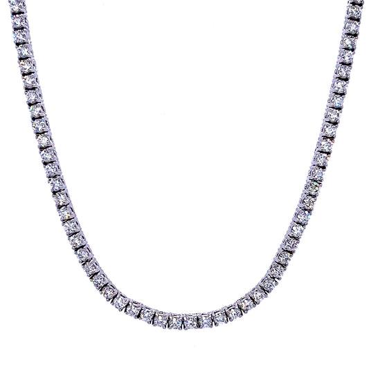 Classic Tennis Necklace 17"