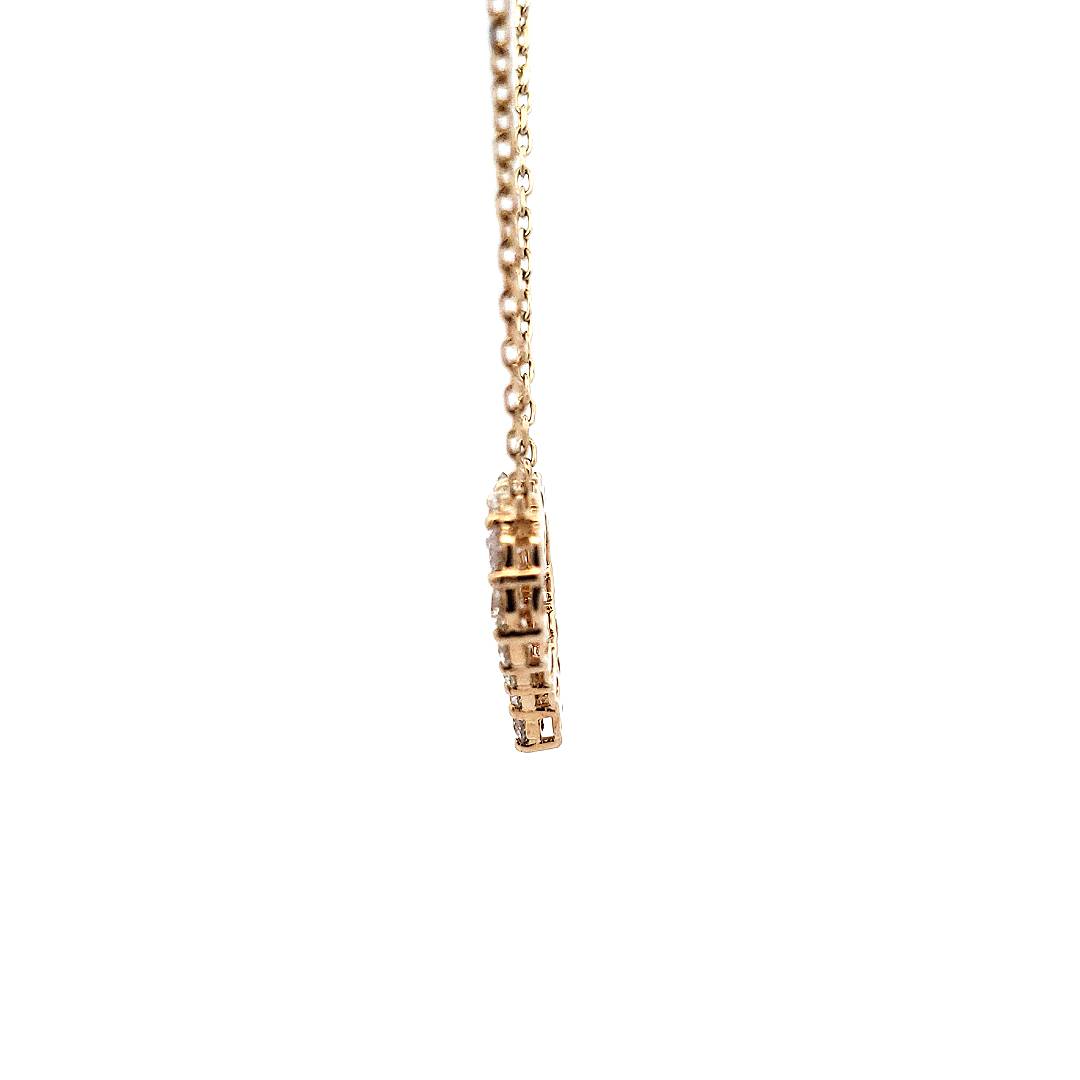 Queen of Yellow Hearts Necklace