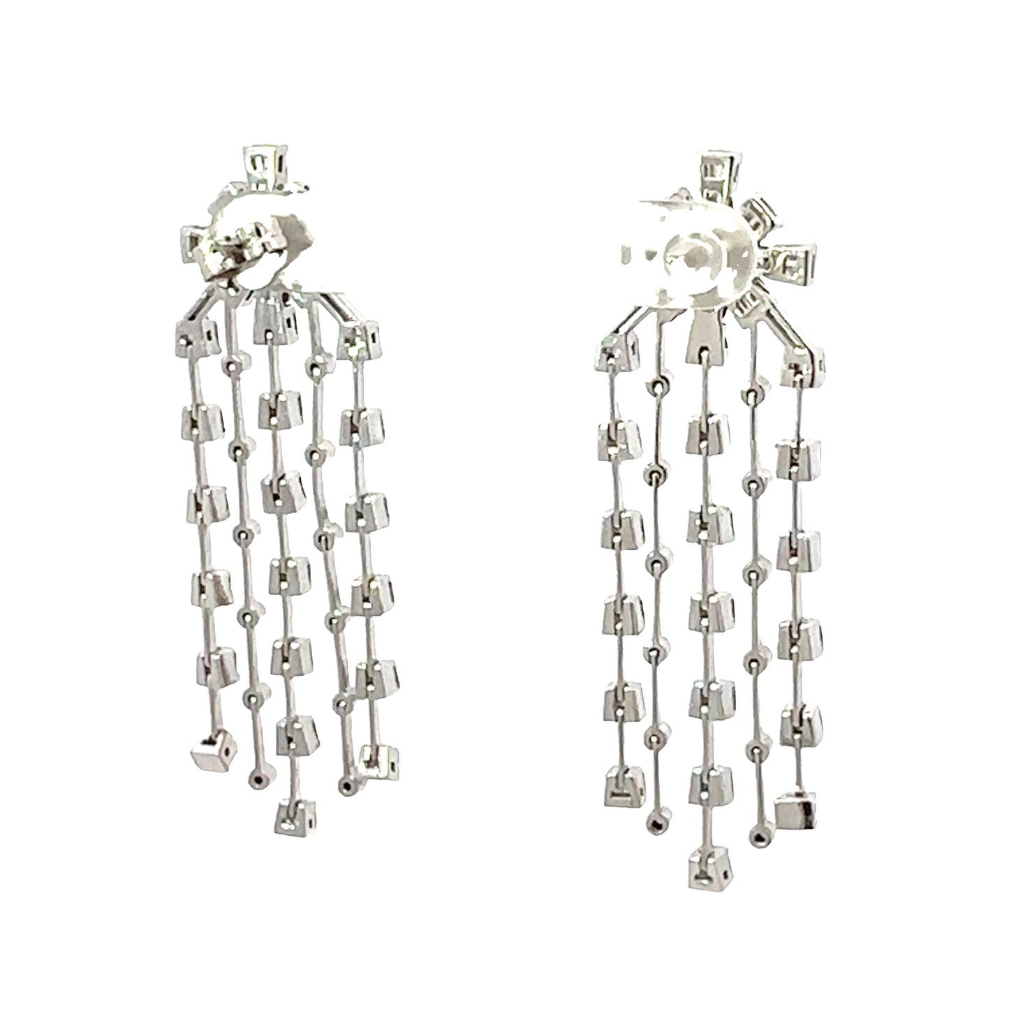 Snowflake Chandelier Earrings