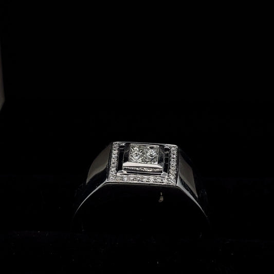 Box in a box Diamond Ring