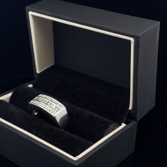 Secret Message Diamond Ring