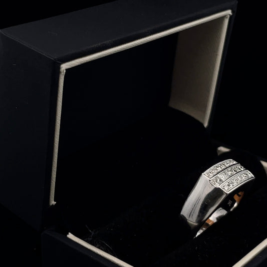 Layered Diamond Ring