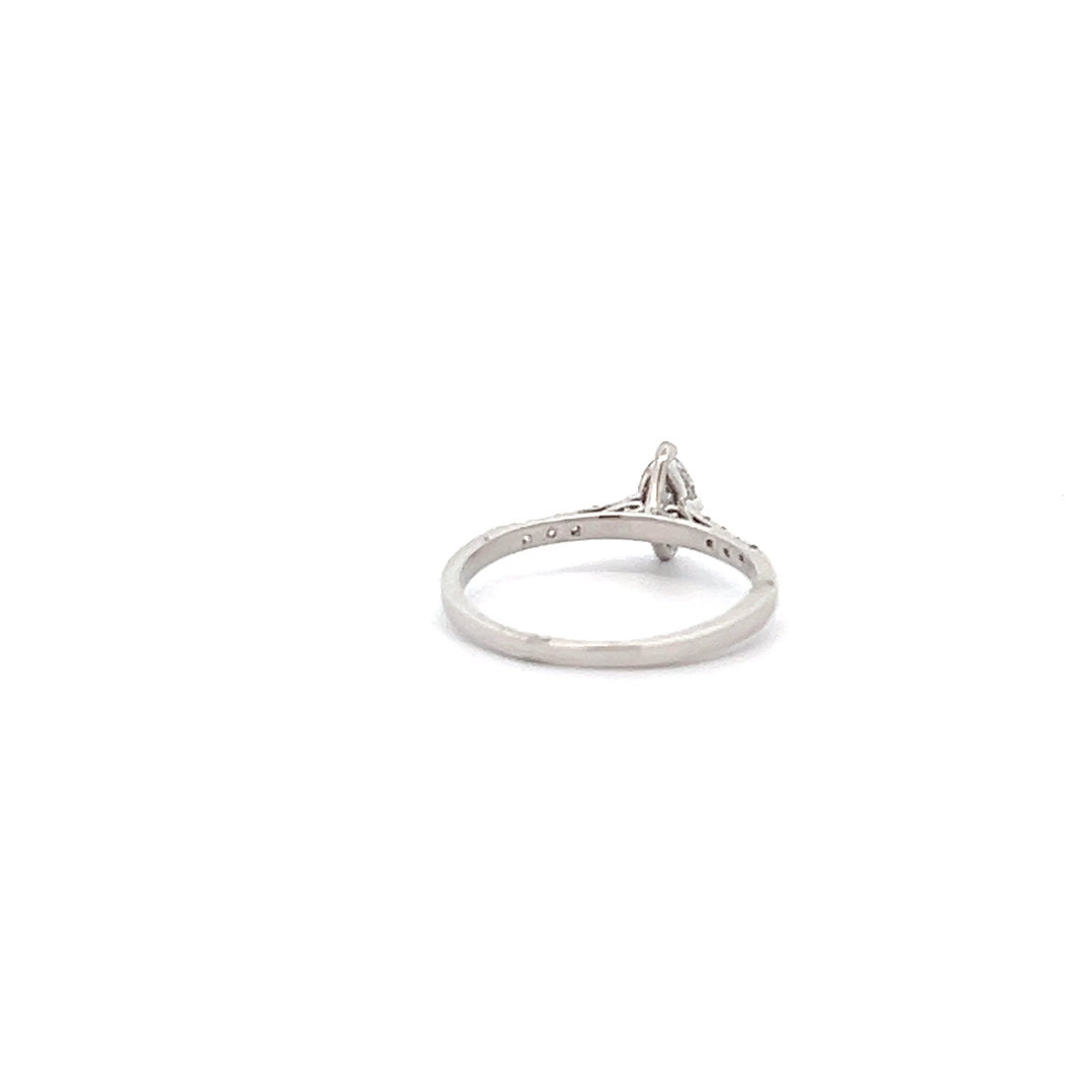 Marquise Diamond Engagement Ring