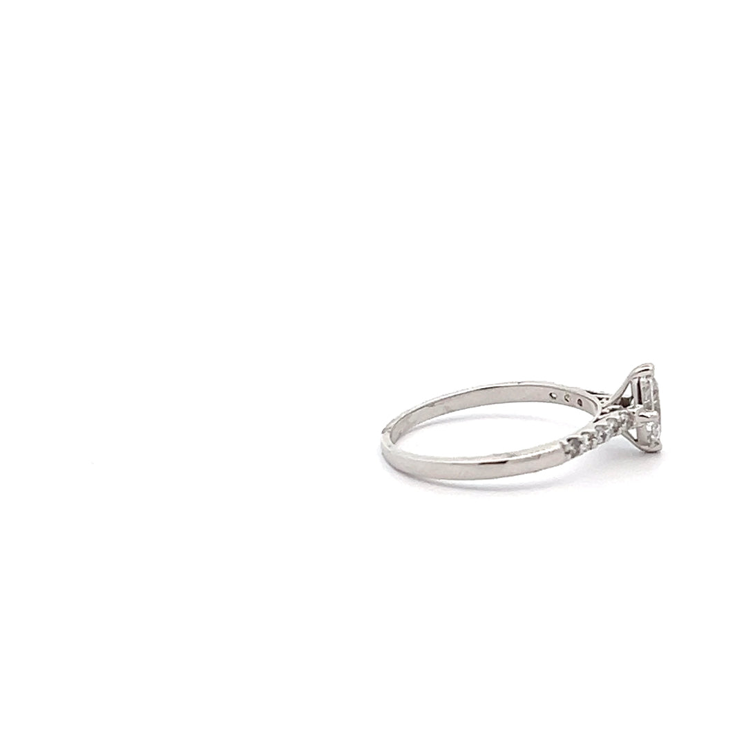 Marquise Diamond Engagement Ring