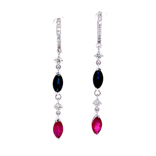 Ruby and Sapphire Drops