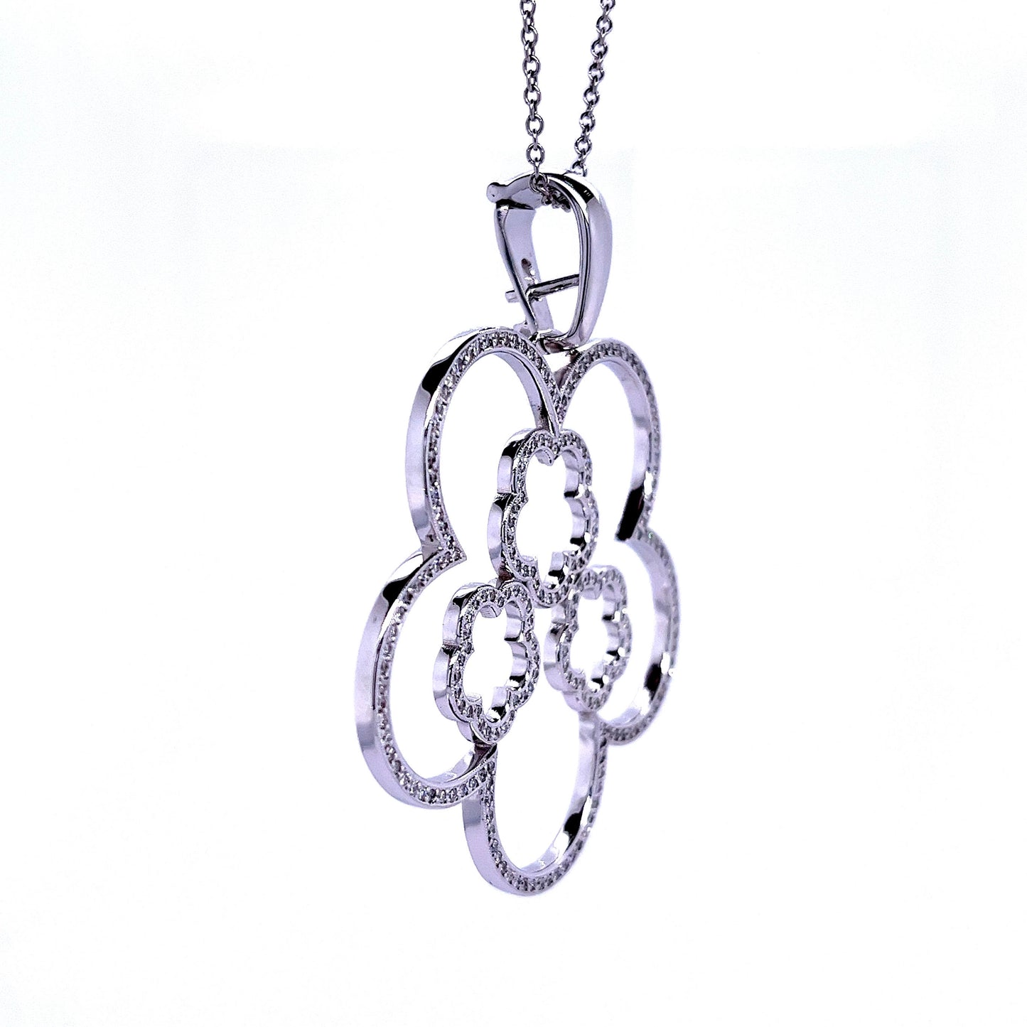 Clouds in Clover Pendant