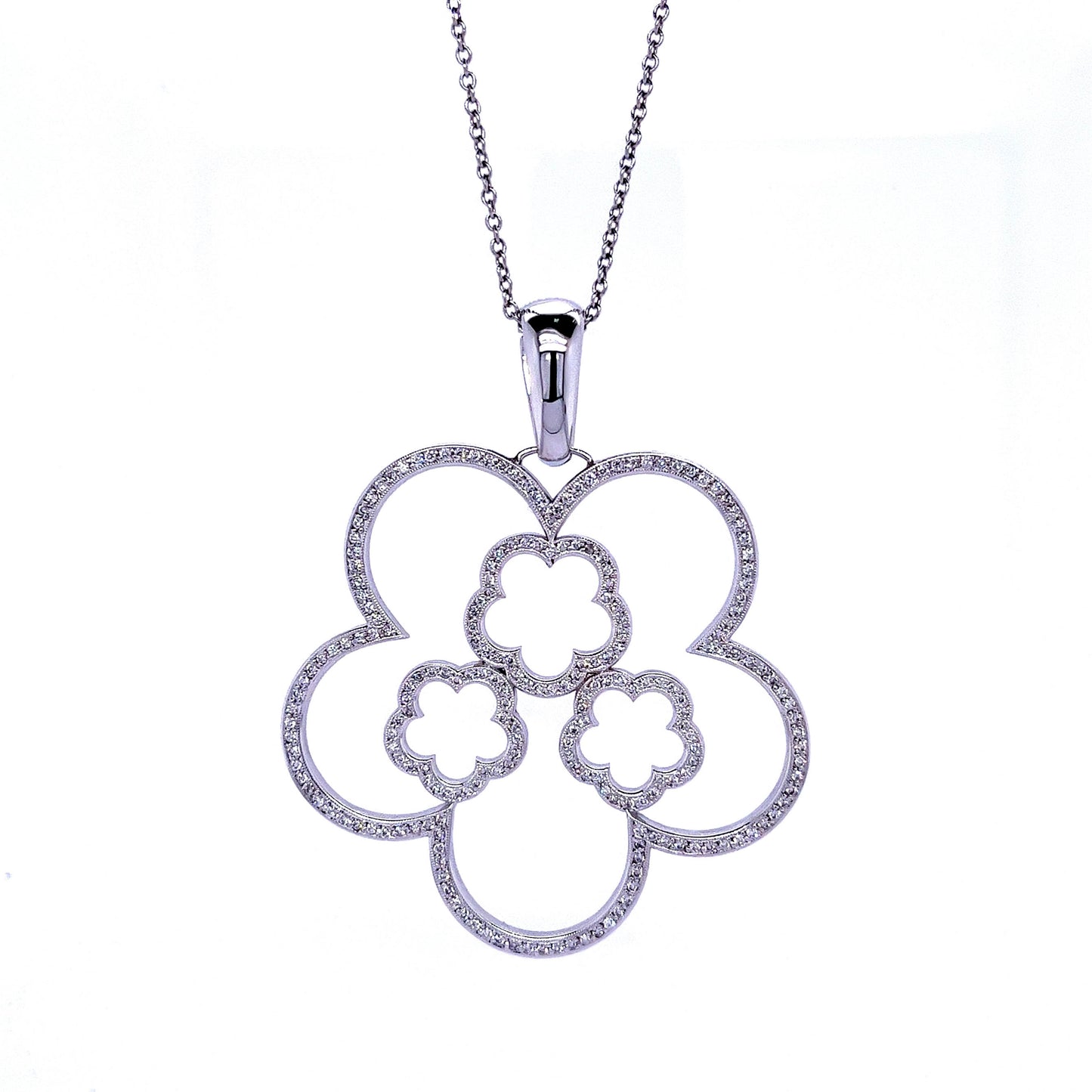 Clouds in Clover Pendant