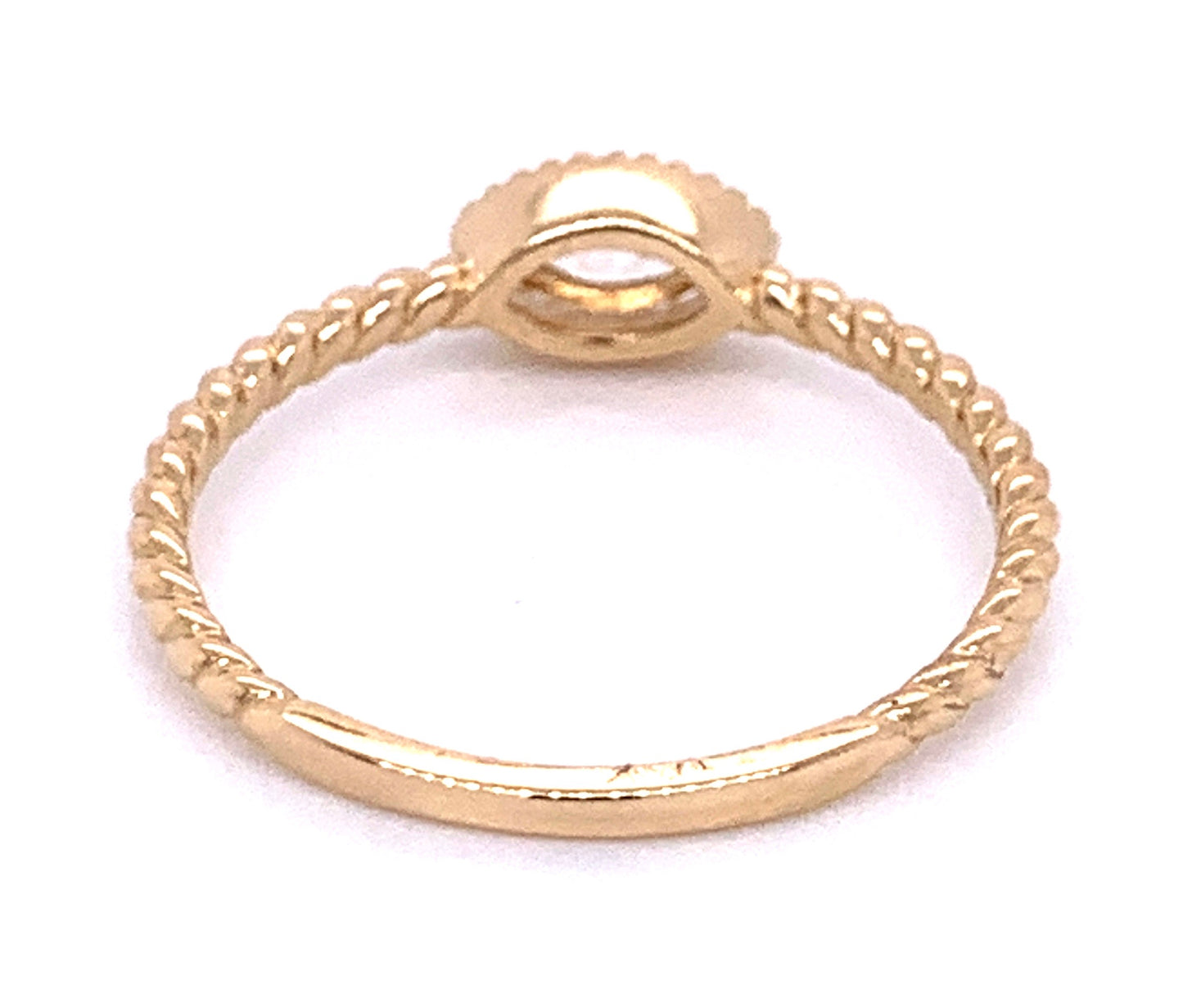 Marquise Eye Stackable Diamond Ring