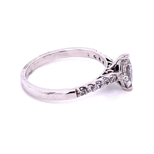 Marquise Diamond Engagement Ring