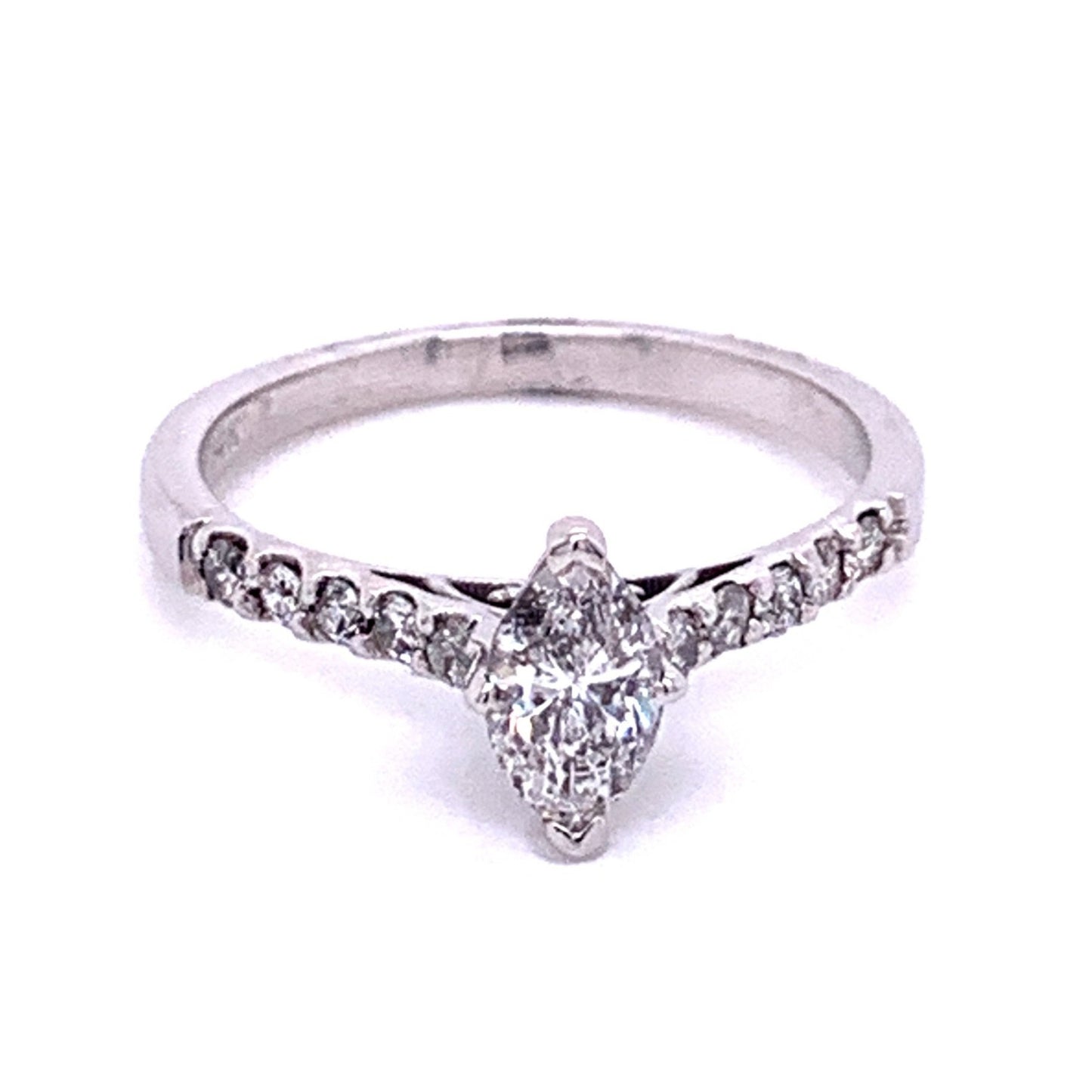 Marquise Diamond Engagement Ring