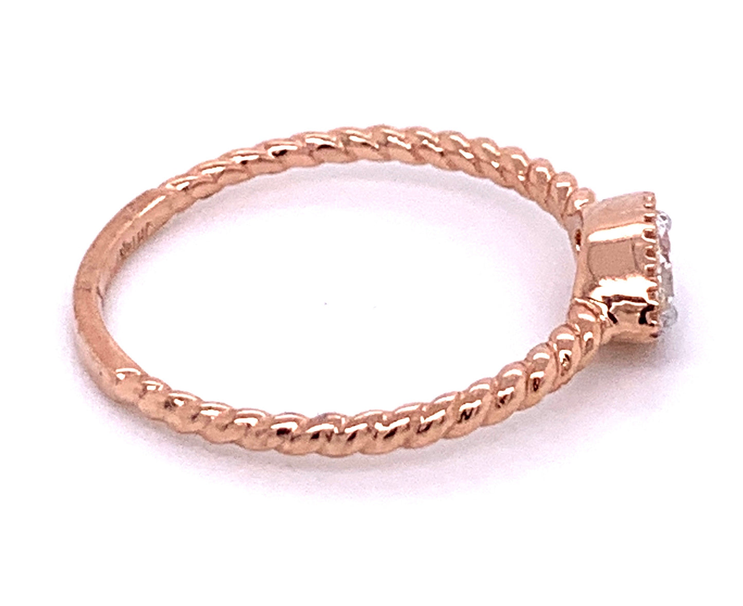 Marquise Eye Stackable Diamond Ring