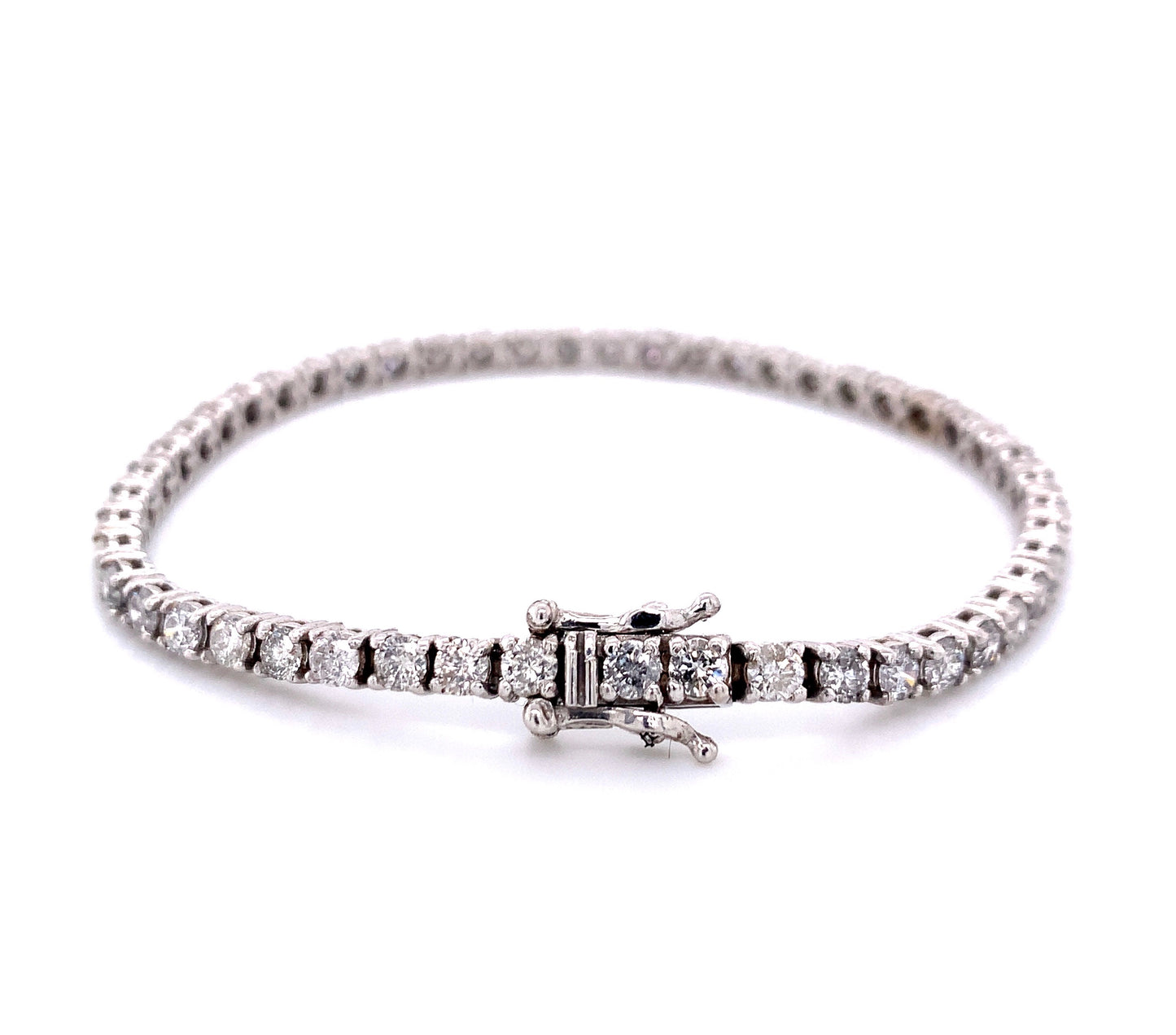 4 Prong Diamond Tennis Bracelet
