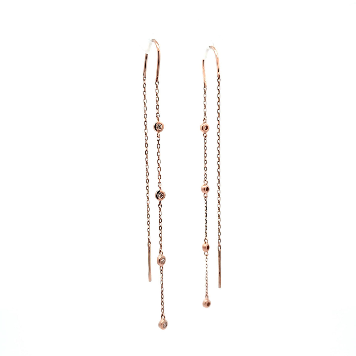 Diamond Threader Earrings