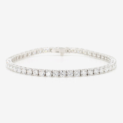 4-Prong Classic Tennis Bracelet – Natural Diamond