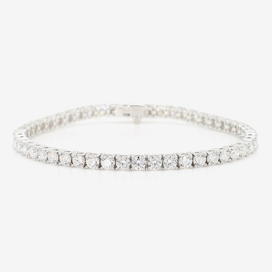 4-Prong Classic Tennis Bracelet – Natural Diamond