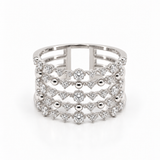 Five Row Constellation Ring