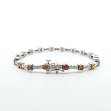 Rainbow Diamond Bracelet
