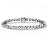 Bezel Classic Tennis Bracelet – Lab Diamond