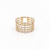 Five Row Constellation Ring