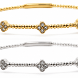 Flexible Clover Bracelet