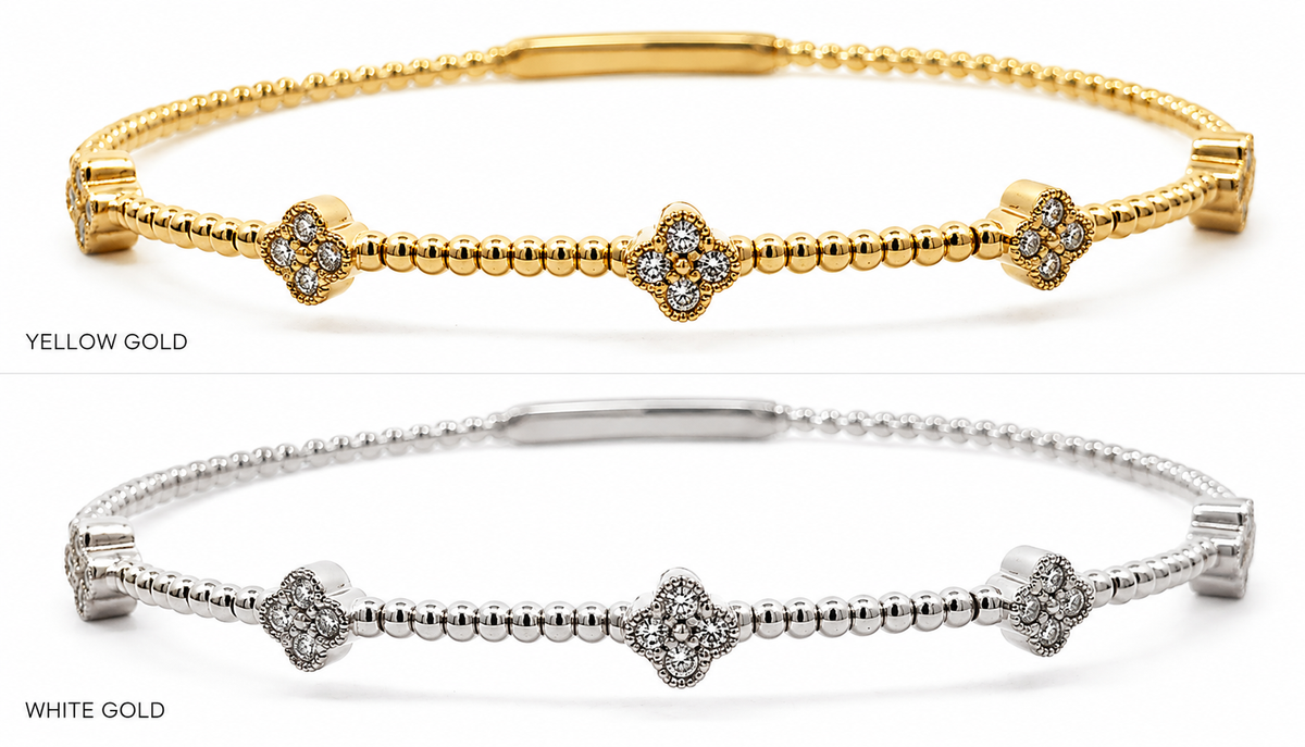 Flexible Clover Bracelet