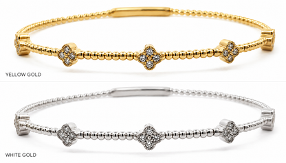 Flexible Clover Bracelet