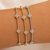 Flexible Clover Bracelet