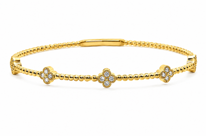 Flexible Clover Bracelet