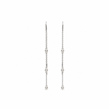 Diamond Threader Earrings