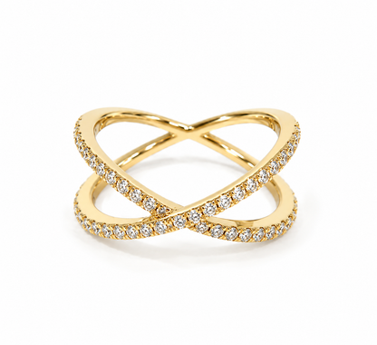 Criss Cross Ring