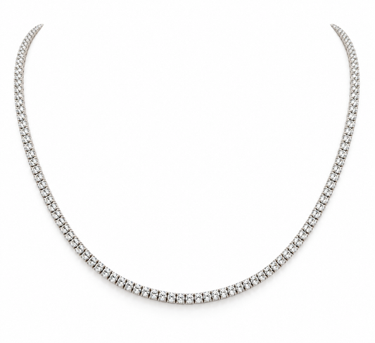 Classic Tennis Necklace 17"