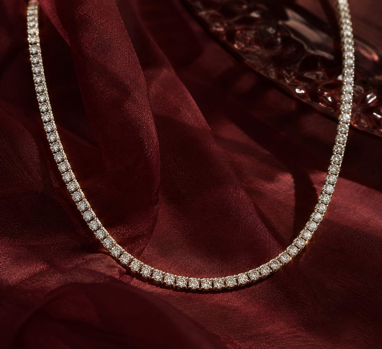 Shaneli Classic Tennis Necklace