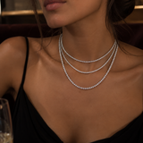 Shaneli Classic Tennis Necklace