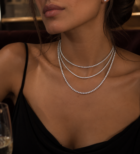Shaneli Classic Tennis Necklace