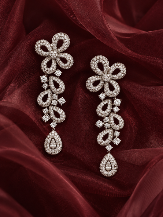 Falling Petals Earrings