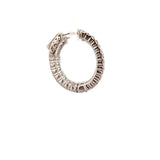 1" Oval Hoop Earrings