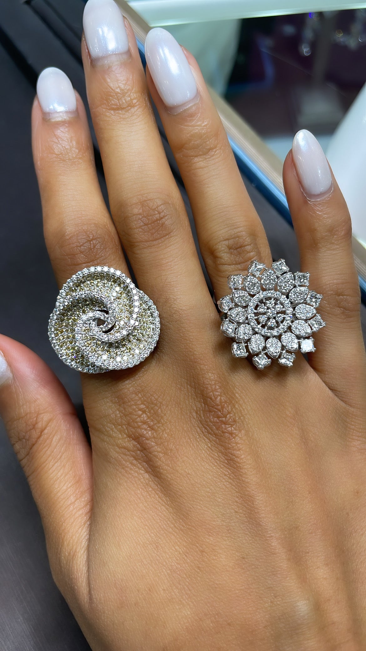 Twisted Tulip Ring