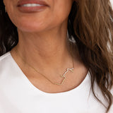 U & Me Necklace (14K with Natural Diamonds)